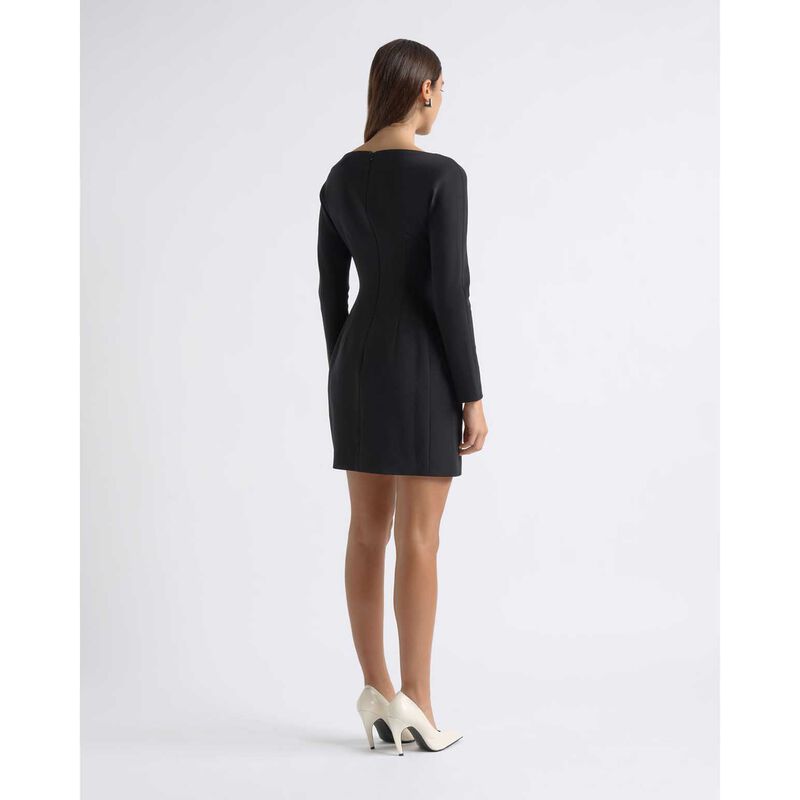 Cue Boat Neck Tailored Mini Dress image number 1